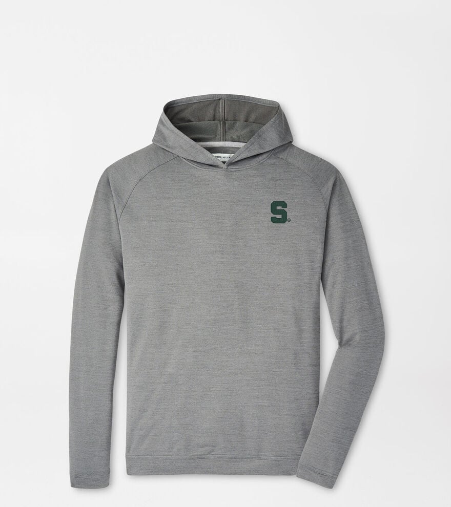 Michigan State Pine Performance Hoodie image number 1