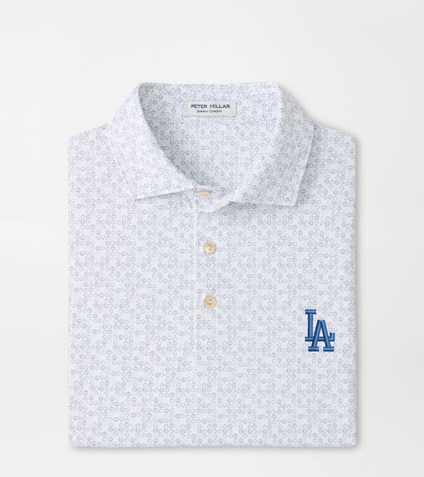 Los Angeles Dodgers Bases Loaded Performance Jersey Polo