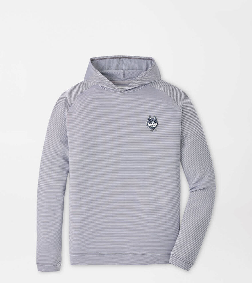 UConn Pine Sugar Stripe Performance Hoodie