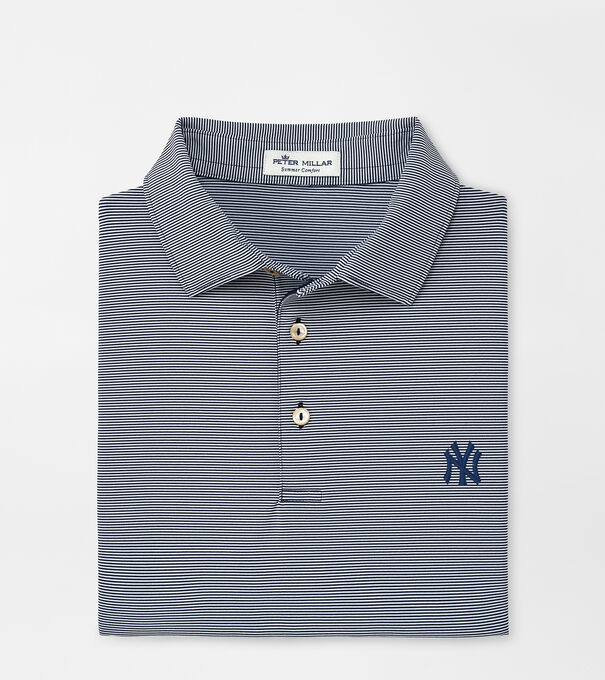 New York Yankees Jubilee Stripe Performance Polo