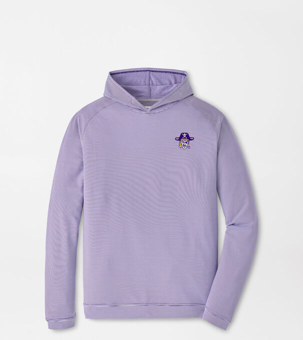 East Carolina University Vault Pine Sugar Stripe Performance Hoodie