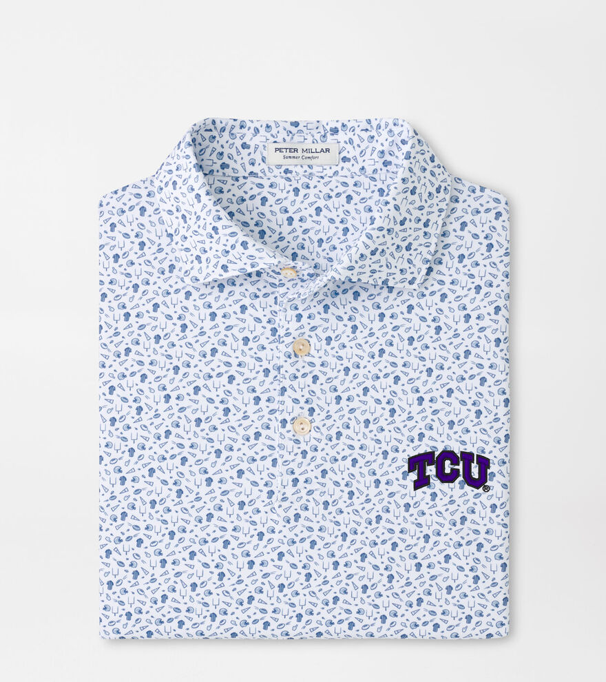 TCU Kick Off Performance Jersey Polo image number 1