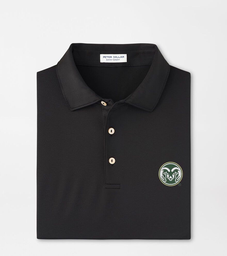 Colorado State Solid Performance Jersey Polo image number 1