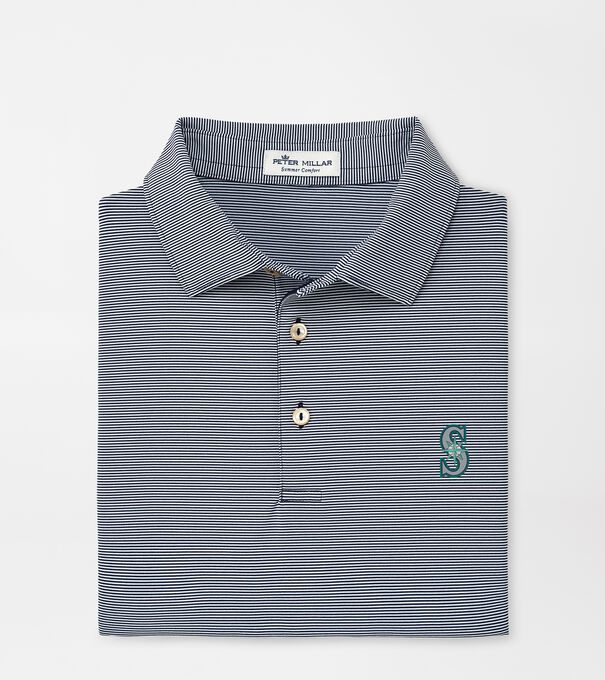 Seattle Mariners Jubilee Stripe Performance Polo