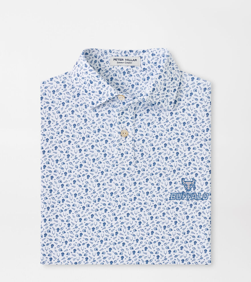 University at Buffalo Kick Off Youth Performance Jersey Polo image number 1