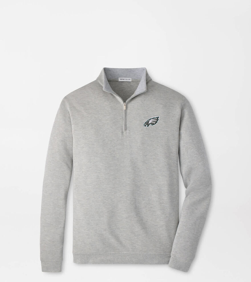 Philadelphia Eagles Crown Comfort Quarter-Zip Pullover image number 1