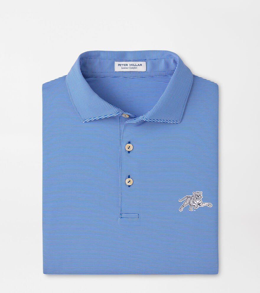 Jackson State Jubilee Stripe Performance Polo image number 1