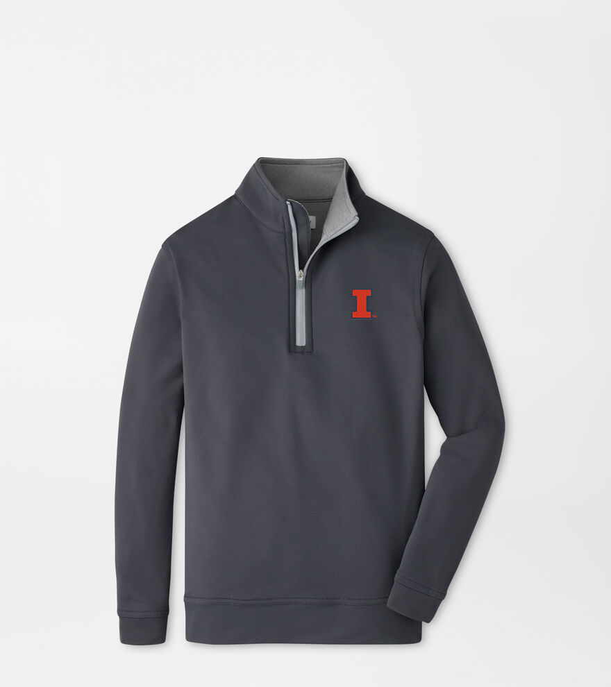 Illinois Perth Youth Performance Quarter-Zip image number 1