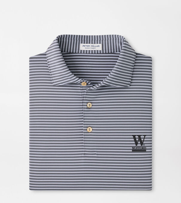 Wofford Tiebreaker Performance Jersey Stripe Polo