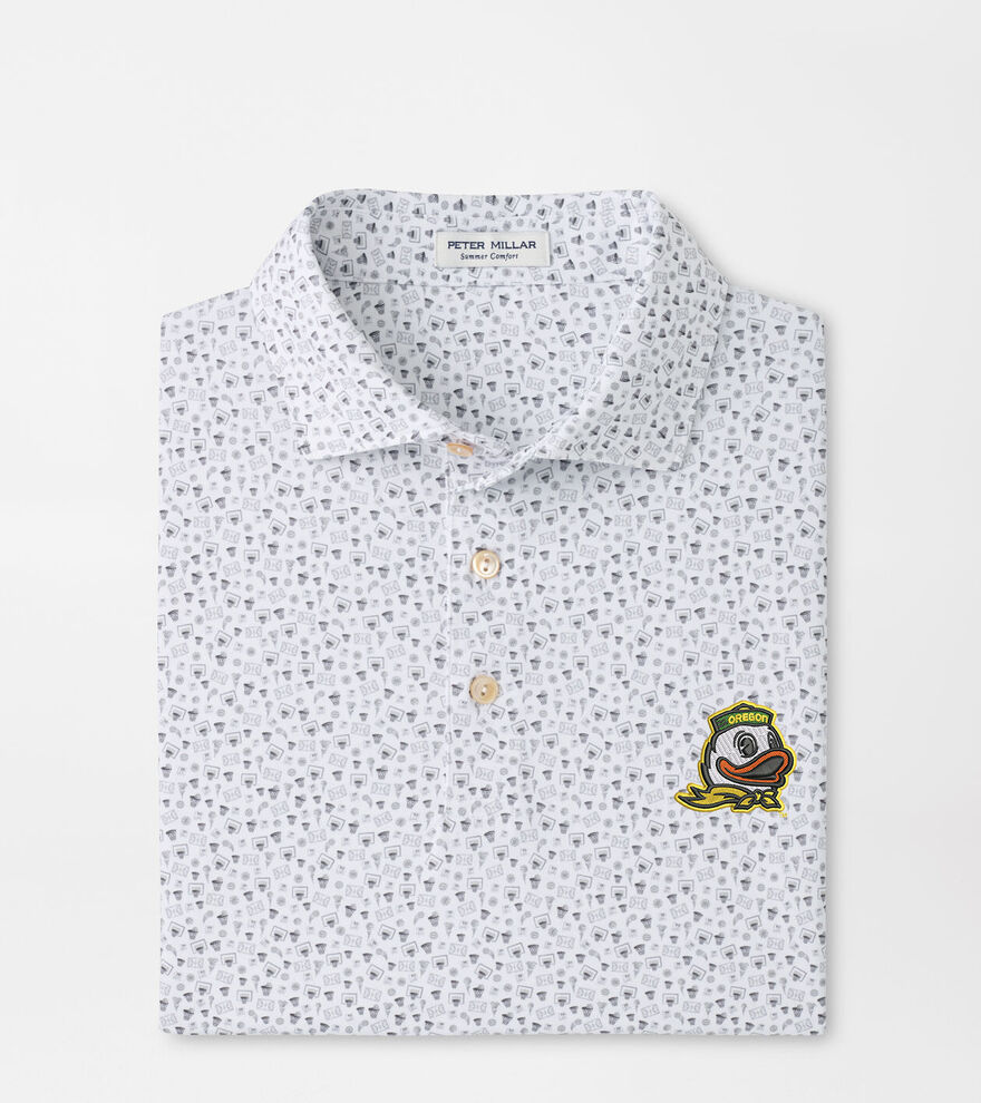 Oregon Buzzer Beater Performance Jersey Polo image number 1