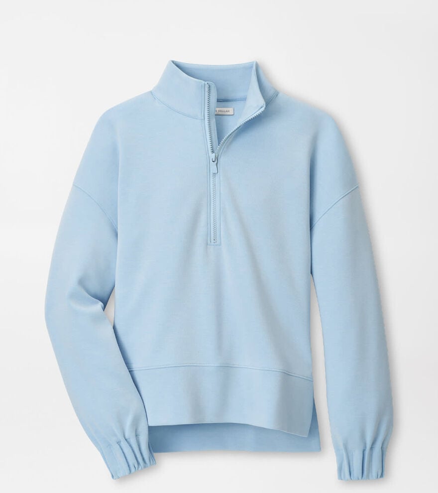 Flora Knit M&eacute;lange Half-Zip Pullover image number 1