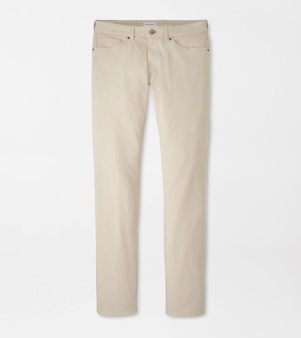 Crown Cotton Canvas Five-Pocket Pant