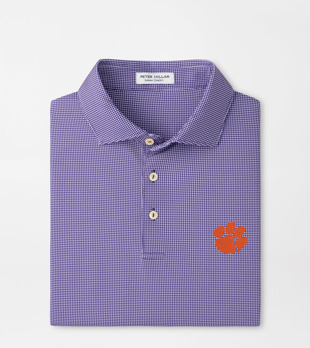 Clemson Border Performance Jersey Polo
