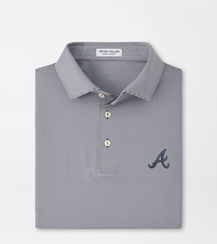 Atlanta Braves Jubilee Performance Jersey Polo image number 1