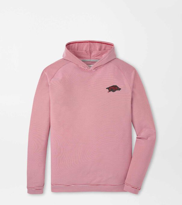 Arkansas Pine Sugar Stripe Performance Hoodie