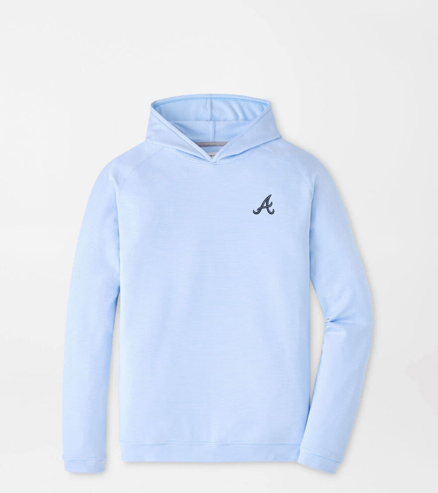 Atlanta Braves Pine Sugar Stripe Performance Hoodie