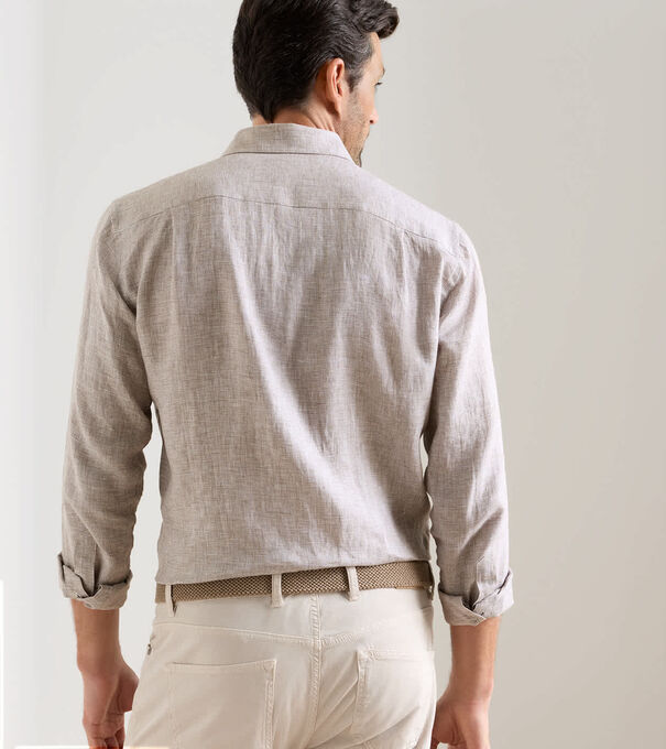 Astino Lino Check Sport Shirt - Alternate Image 1