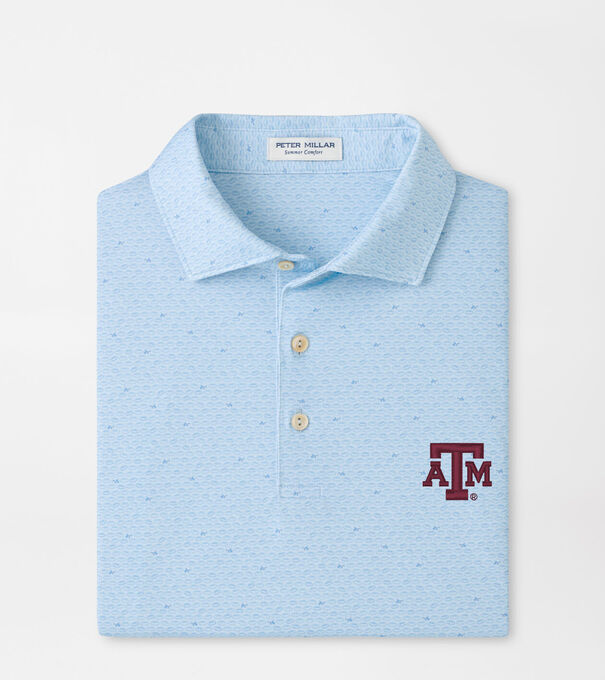 Texas A&M On The Ball Performance Jersey Polo