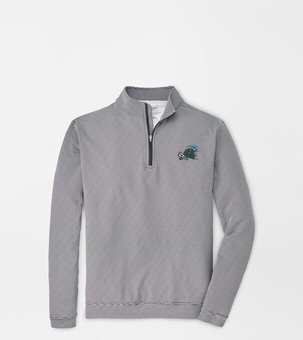 Tulane Green Wave Perth Sugar Stripe Performance Quarter-Zip