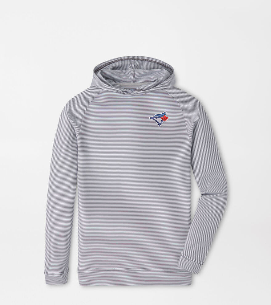 Toronto Blue Jays Pine Youth Sugar Stripe Performance Hoodie image number 1