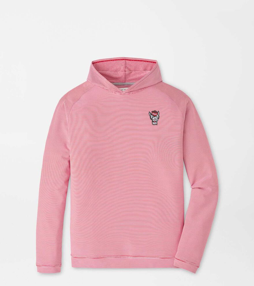 NC State Wolfpack Pine Sugar Stripe Performance Hoodie image number 1