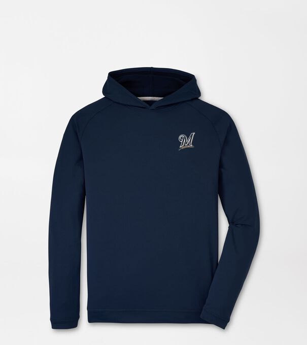 Cooperstown Milwaukee Brewers Pine Performance Hoodie