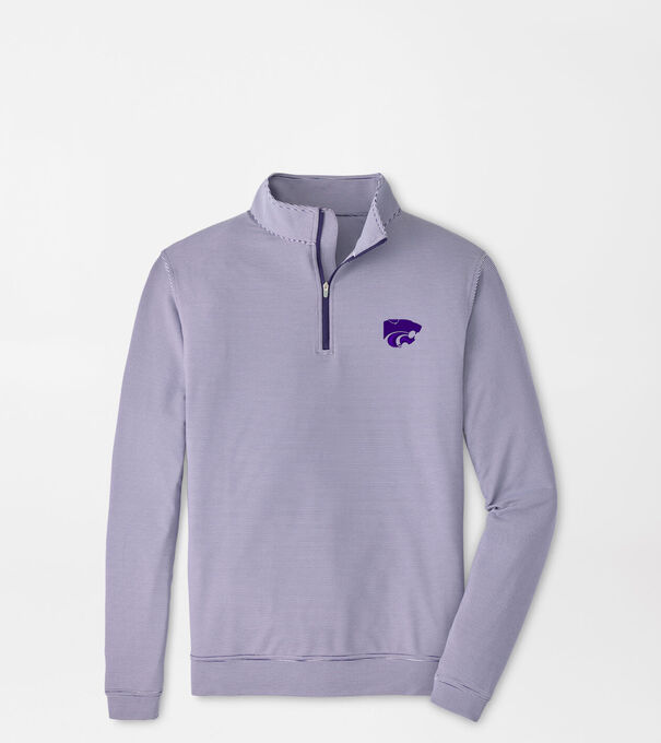 Kansas State Perth Sugar Stripe Performance Quarter-Zip