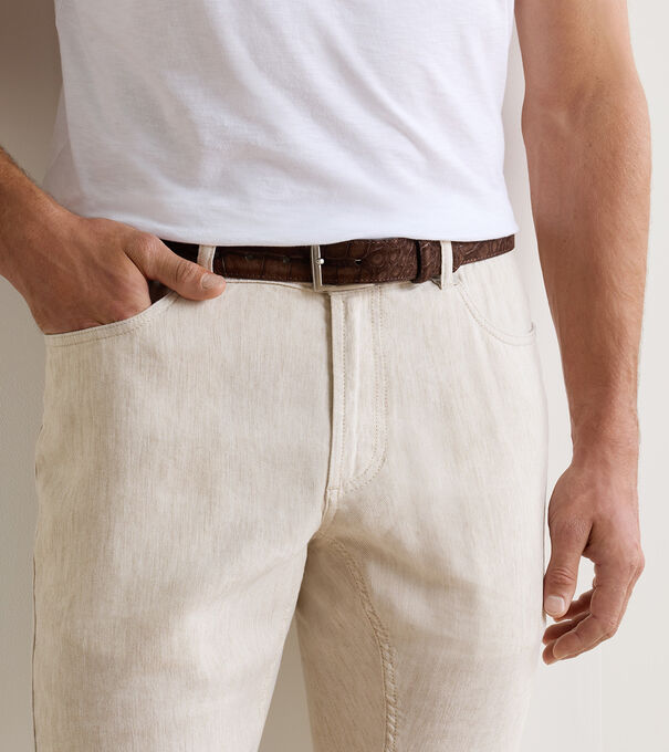 Excursionist Nubuck Alligator Belt - Alternate Image 1