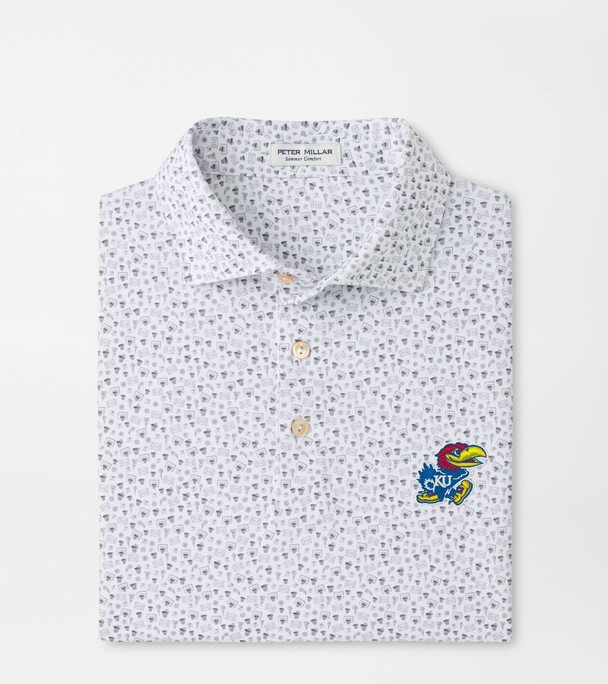 Kansas Buzzer Beater Performance Jersey Polo image number 1