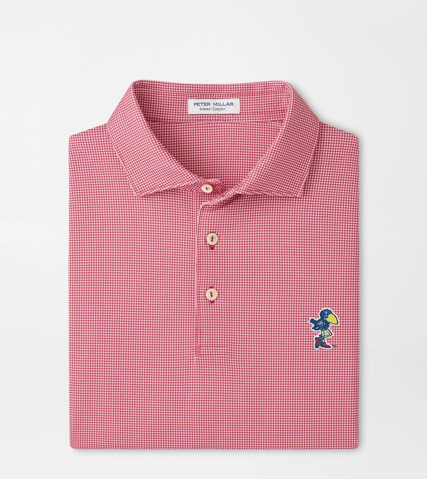 Kansas Vault Border Performance Jersey Polo