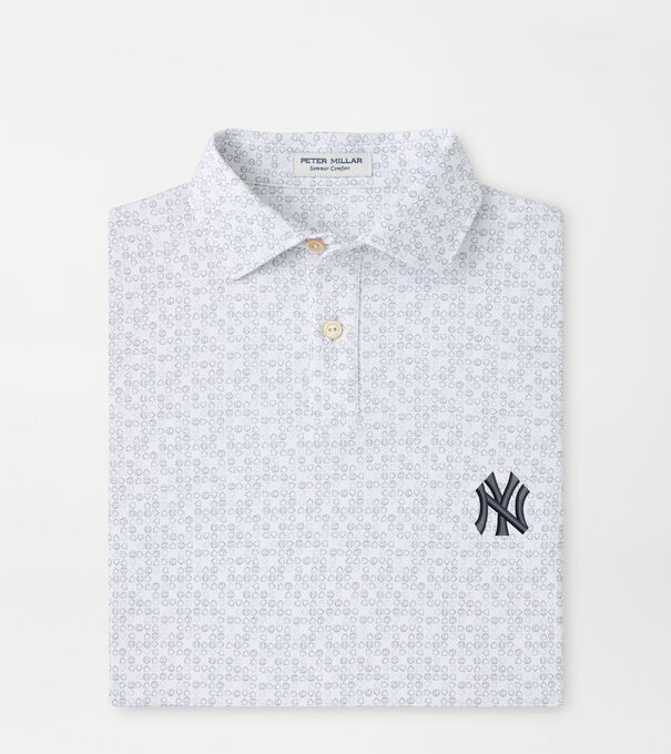 New York Yankees Bases Loaded Youth Performance Jersey Polo