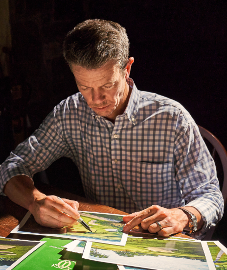 Two Peter Millar Walker Cup Apparel Items